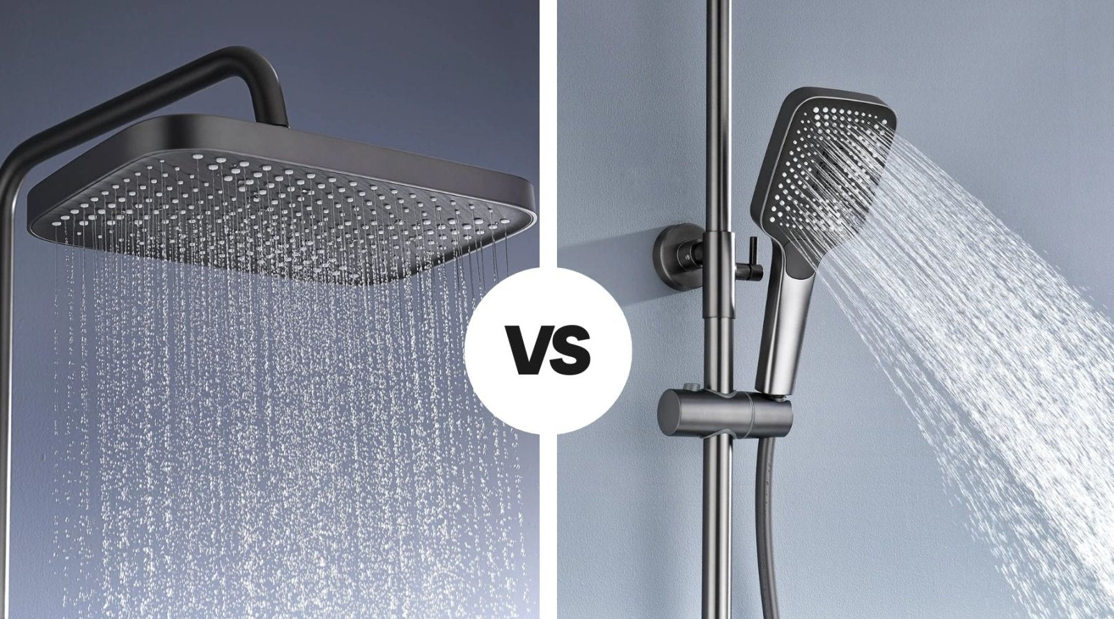 Rain Showers vs. Handheld Showers: Which is Better? - Lefton Home