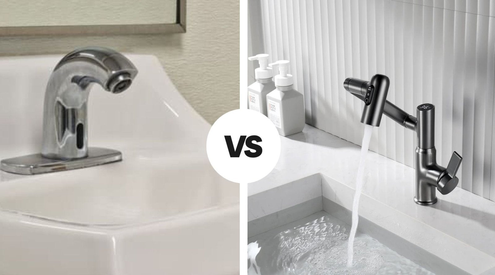 Touch vs Touchless Bathroom Faucet: The Ultimate Guide - Lefton Home