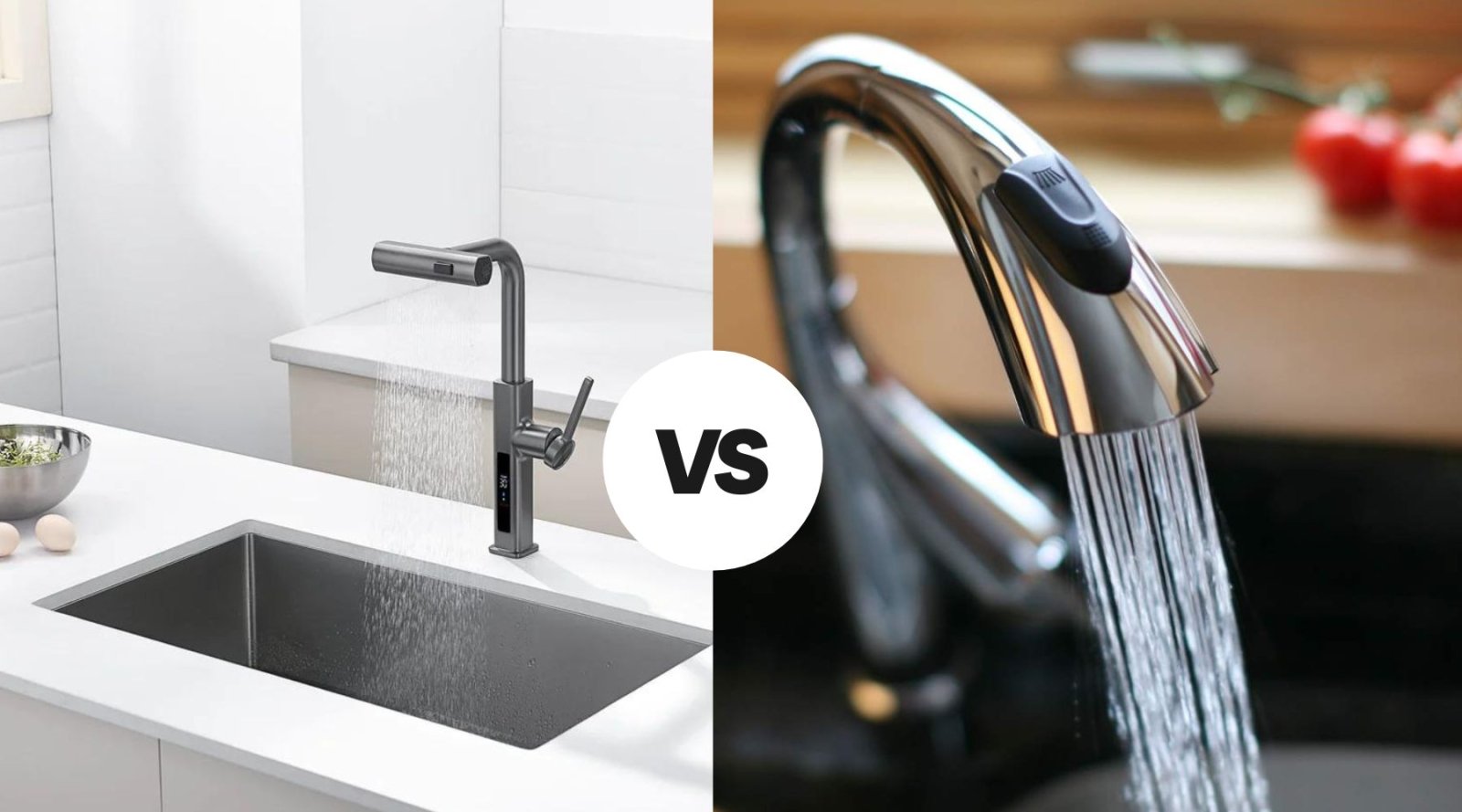 Touch vs Touchless Kitchen Faucet: Which is Better? - Lefton Home