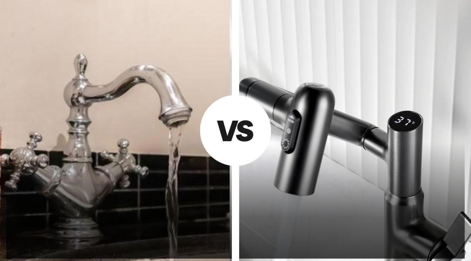 Vintage vs. Modern Bathroom Faucets: Which is Right ? - Lefton Home