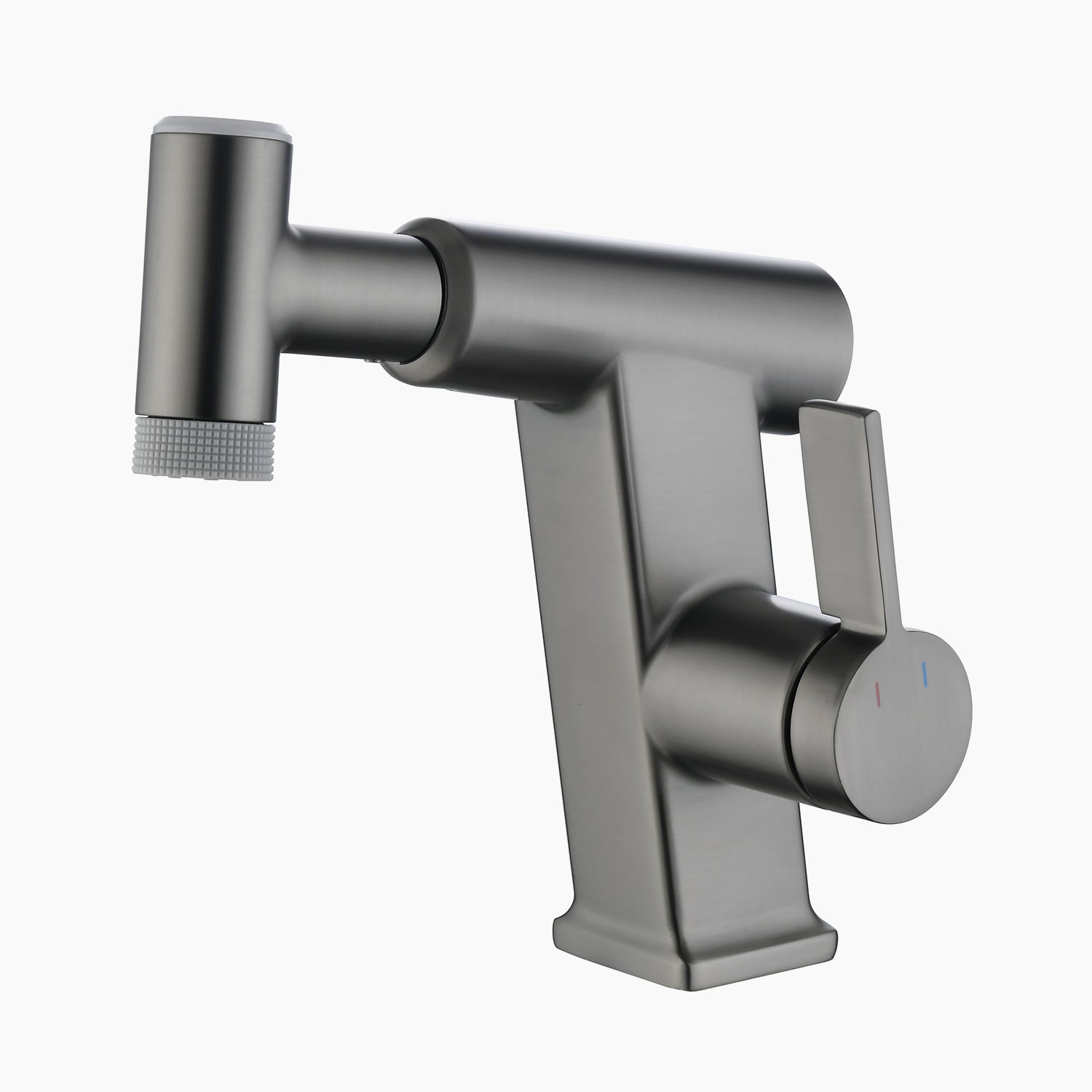 Lefton Pull - Out Faucet with Temperature Display & LED Light - BF2207 - Bathroom Faucets - Lefton Home
