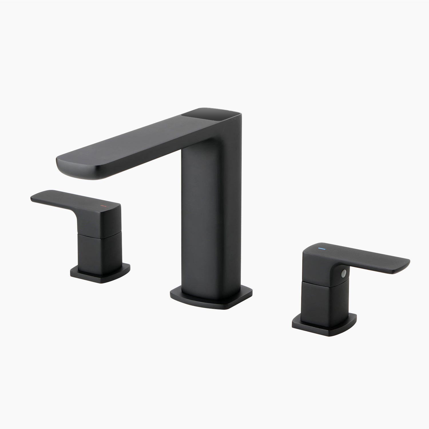 Lefton Widespread 2 - handle Bathroom Faucet with Temperature Display - BFWS2402 - Bathroom Faucets - Lefton Home