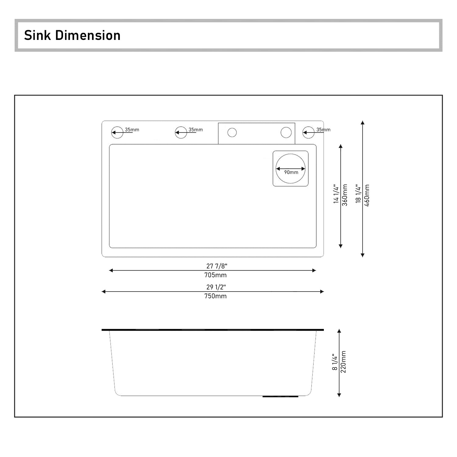 Refurbished - Lefton Workstation Kitchen Sink KS2203 - Kitchen Sinks - Lefton Home