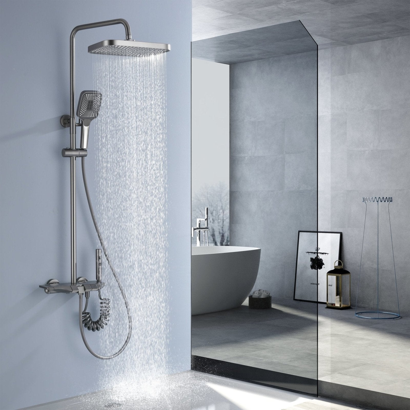 Refurbished - Lefton Thermostatic Shower System SS2201 - Shower Systems - Lefton Home