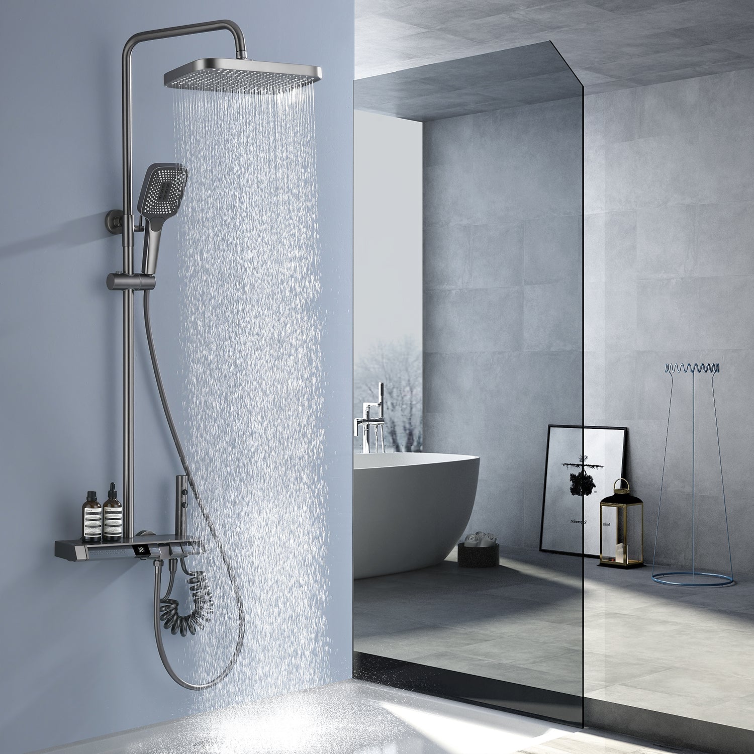 Refurbished - Lefton Thermostatic Shower System SST2206 - EU - Shower Systems - Lefton Home