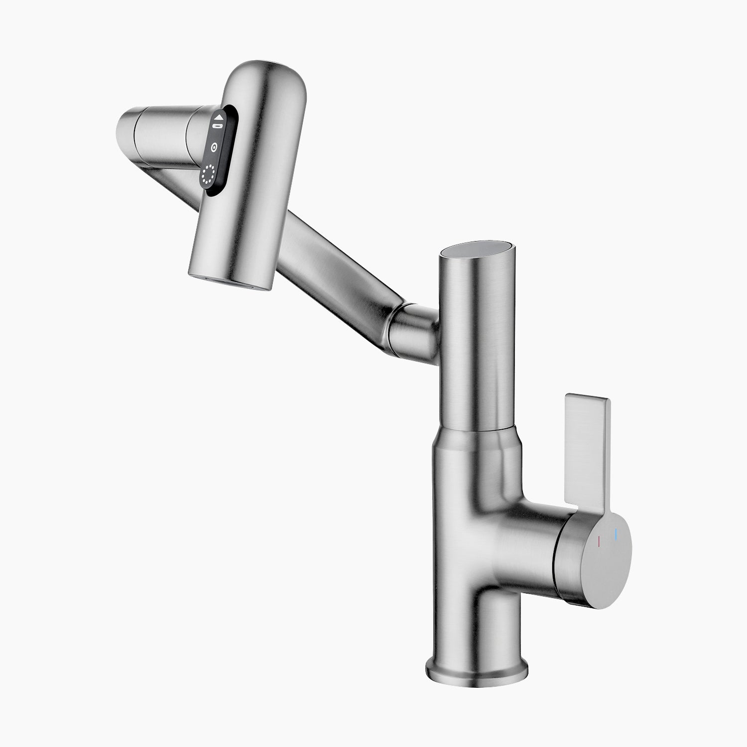 Lefton Single - Hole Rotatable Faucet with Temperature Display - BF2204 - Bathroom Faucets - Lefton Home