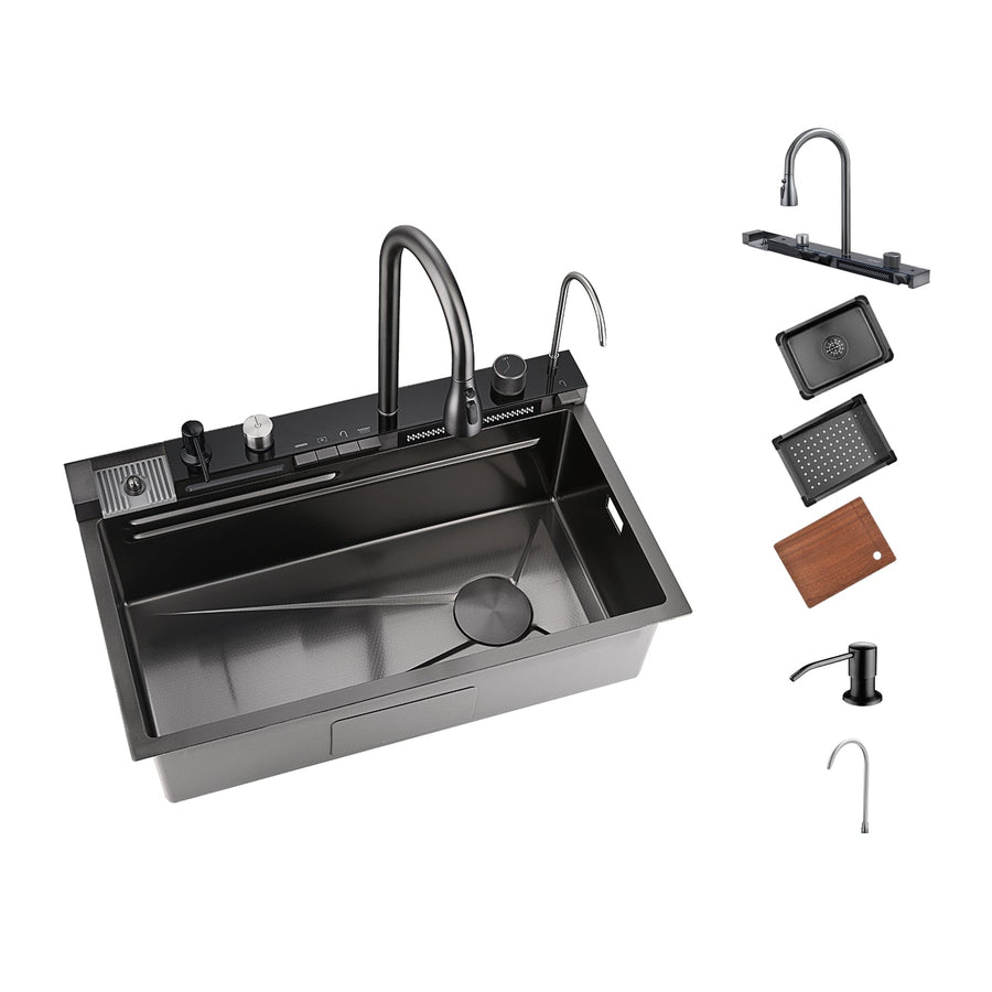 Lefton Stainless Steel Workstation Kitchen Sink Ks2206 – Lefton Home