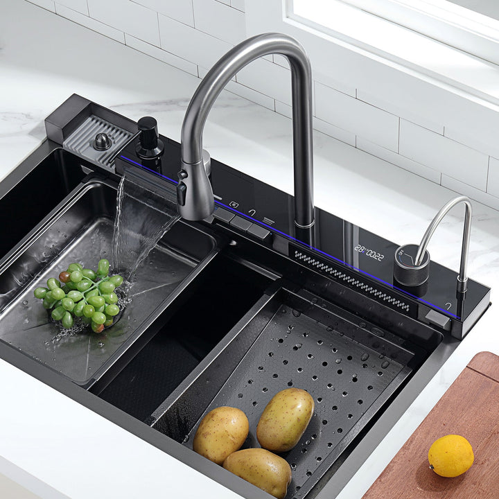 Lefton Modern Stainless Steel Workstation Kitchen Sinks – Lefton Home