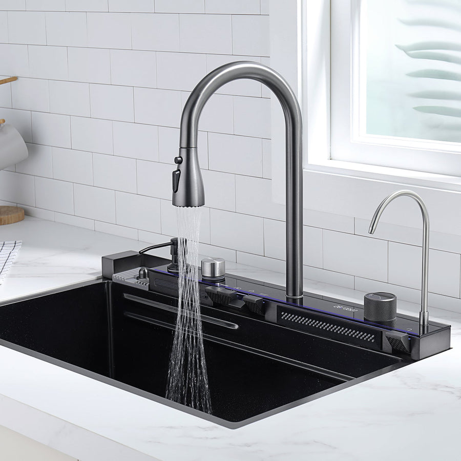 Lefton Stainless Steel Workstation Kitchen Sink-KS2206 – Lefton Home