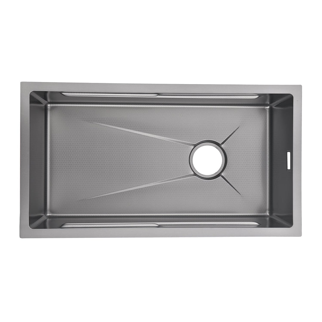 Stainless Steel Single Bowl Kitchen Sink Ks2201 – Lefton Home