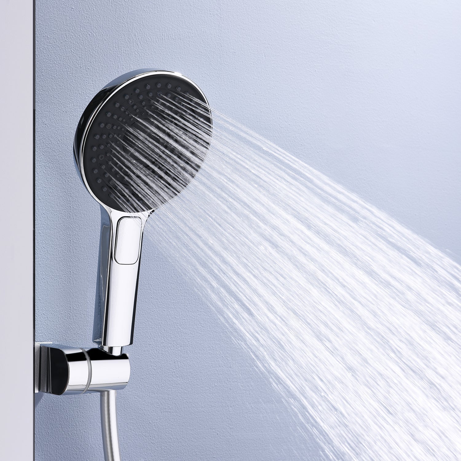 Lefton Thermostatic Shower System with Rainfall Showerhead & Digital Temperature Display - RSS2301 - Shower Systems - Lefton Home