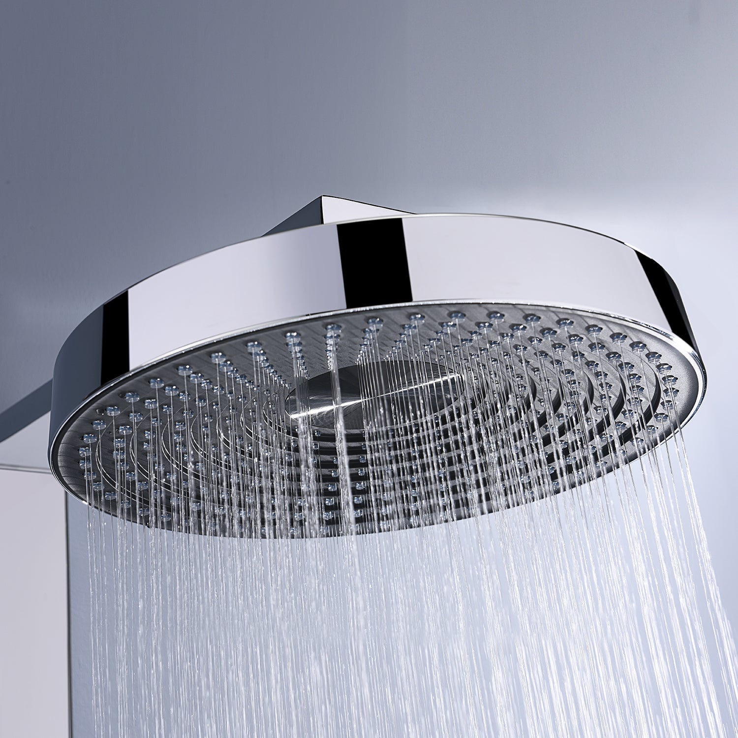 Lefton Thermostatic Shower System with Rainfall Showerhead & Digital Temperature Display - RSS2301 - Shower Systems - Lefton Home