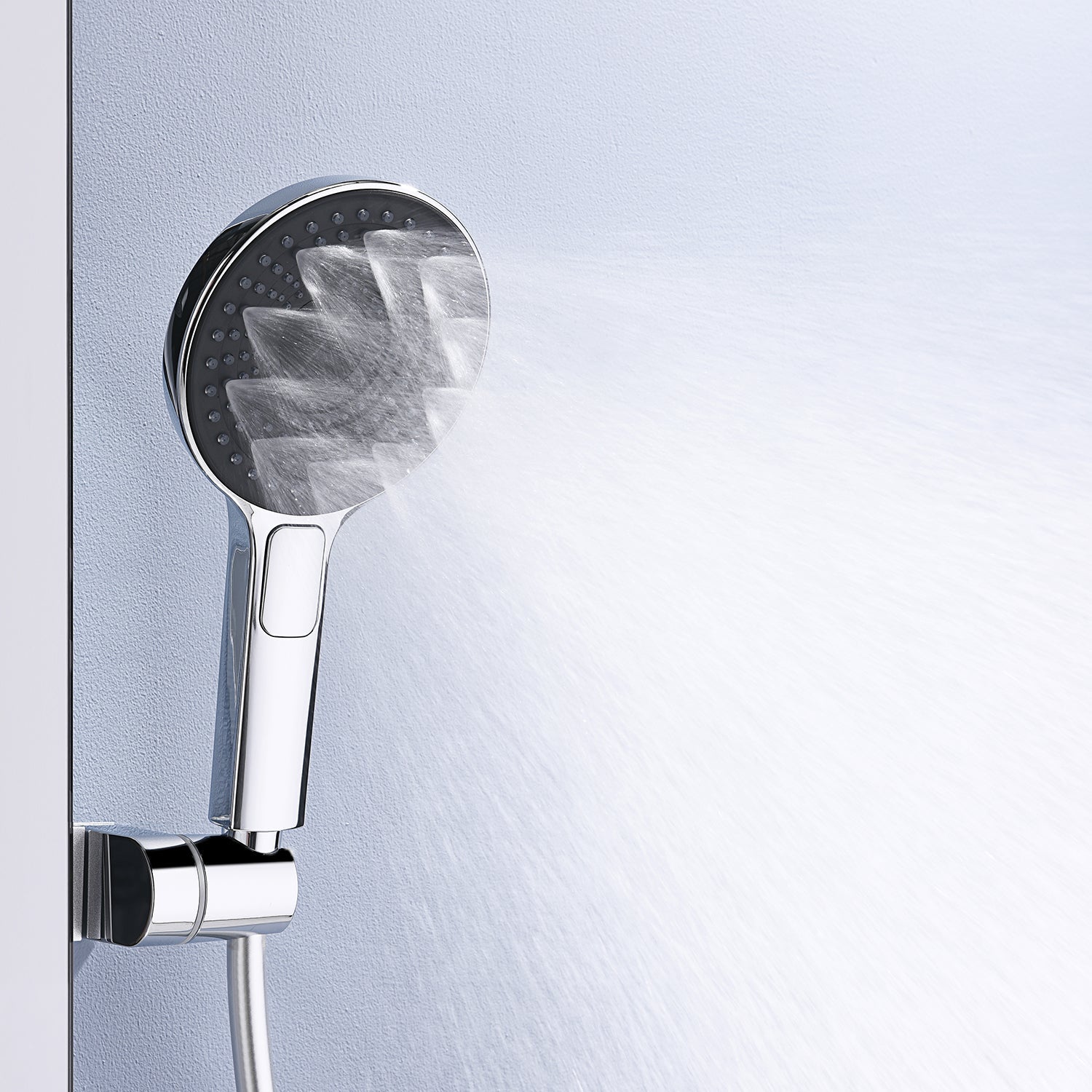 Lefton Thermostatic Shower System with Rainfall Showerhead & Digital Temperature Display - RSS2301 - Shower Systems - Lefton Home