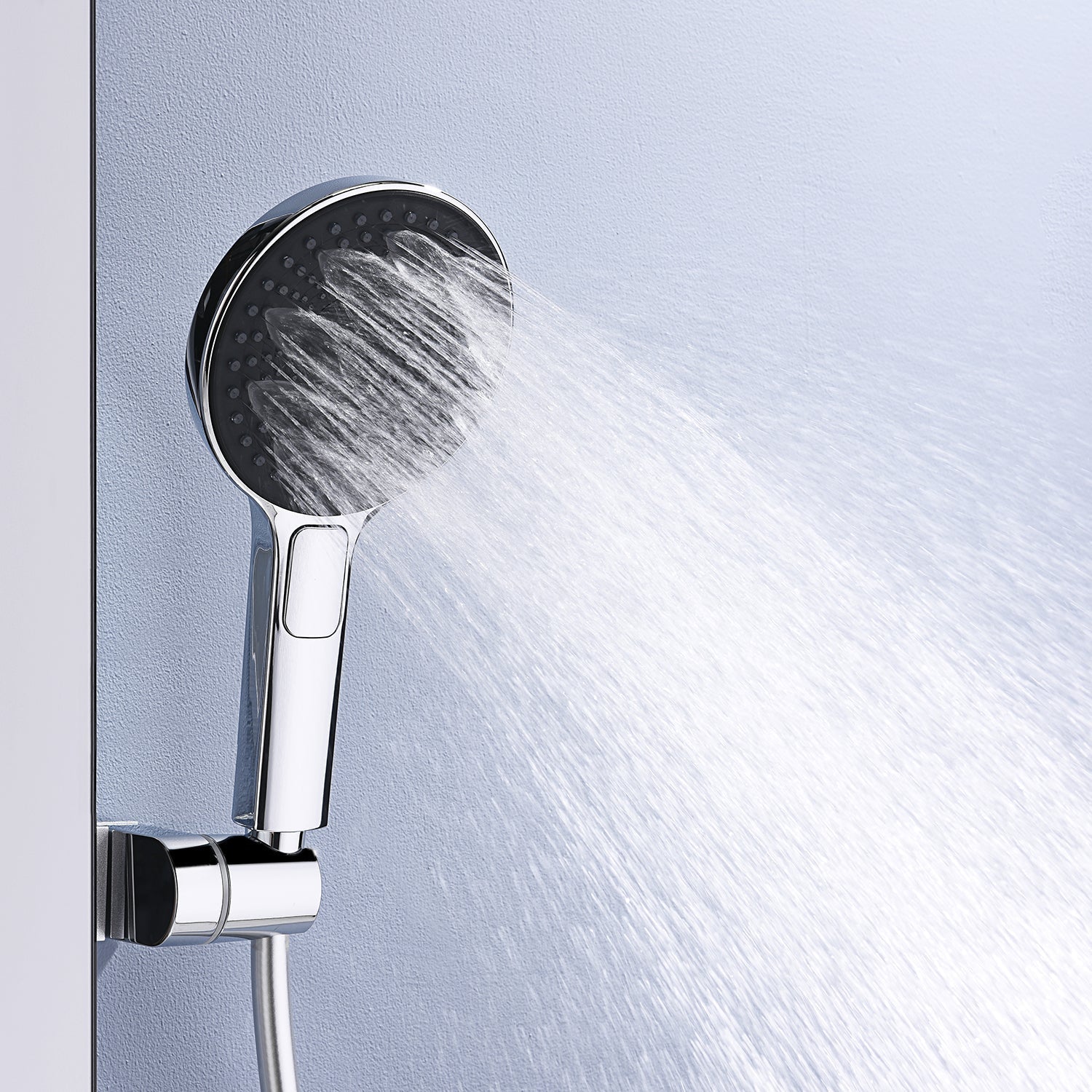 Lefton Thermostatic Shower System with Rainfall Showerhead & Digital Temperature Display - RSS2301 - Shower Systems - Lefton Home