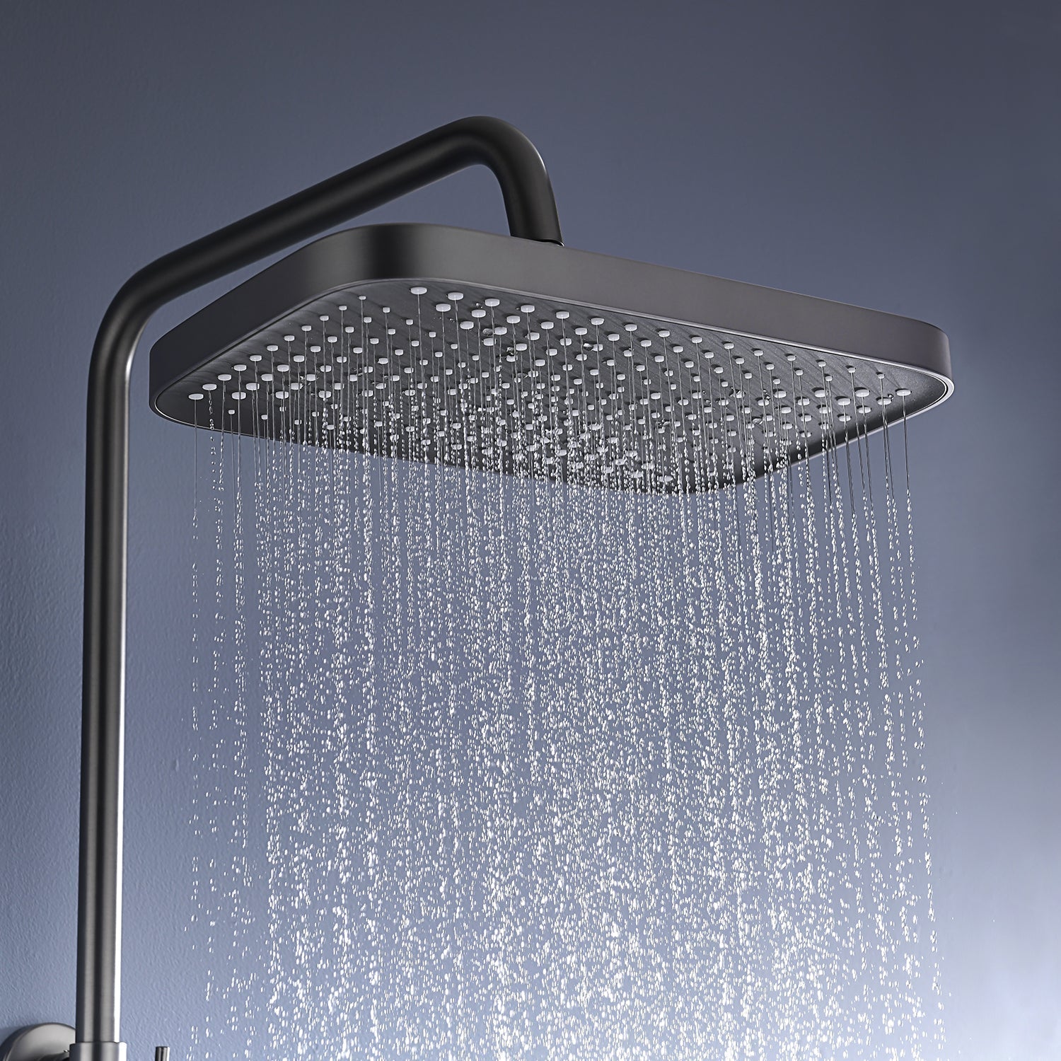 Lefton Thermostatic Shower System with Temperature Display & LED Light - SST2207 - Shower Systems - Lefton Home