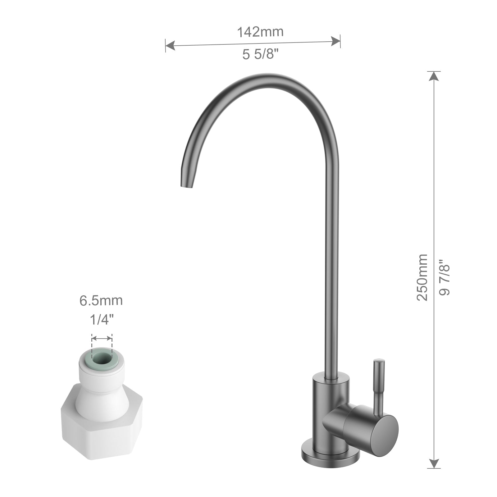 Lefton Kitchen Water Purifier Faucet - WPF2301 - Water purifier faucet - Lefton Home